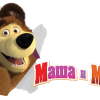Mashems Series 1 – Masha and the Bear Squishy Toys